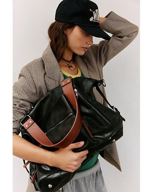 Free People Black We The Free Remade Emerson Satchel