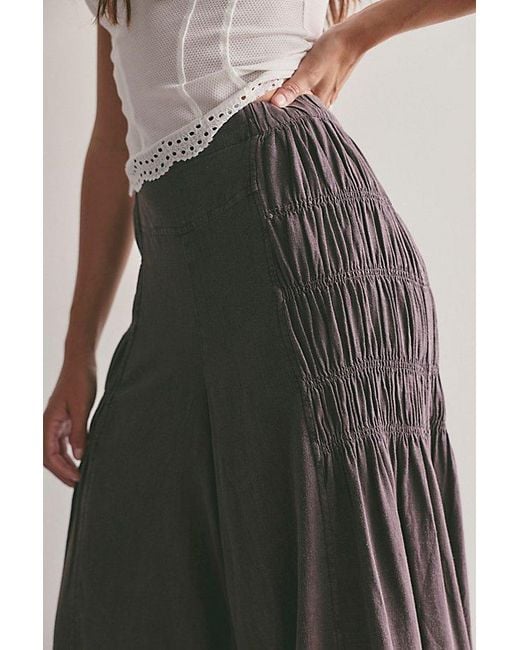 Free People Multicolor Swept Off Solid Pants