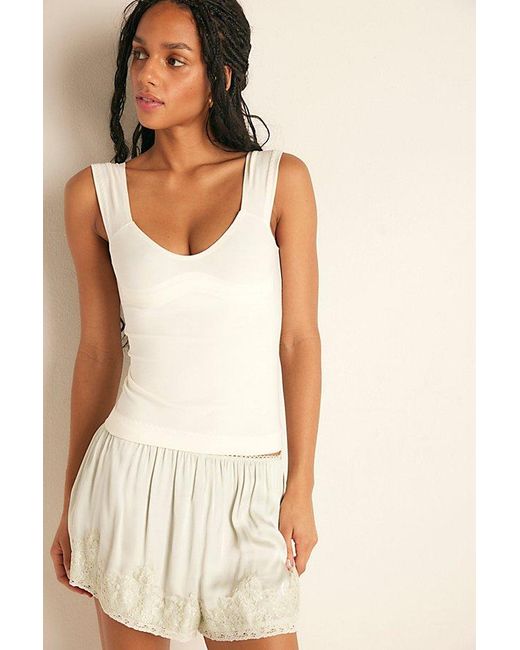 Intimately By Free People Natural City Slicker Short Sleeve Tee By