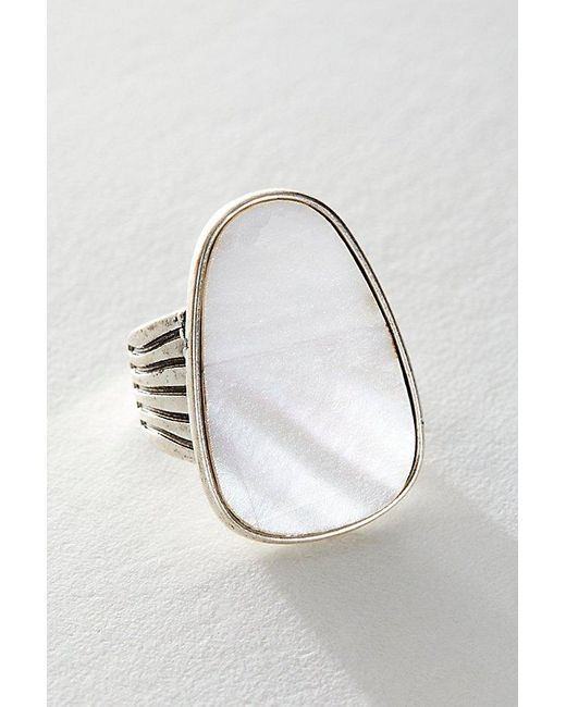 Free People Blue Anais Oversized Ring
