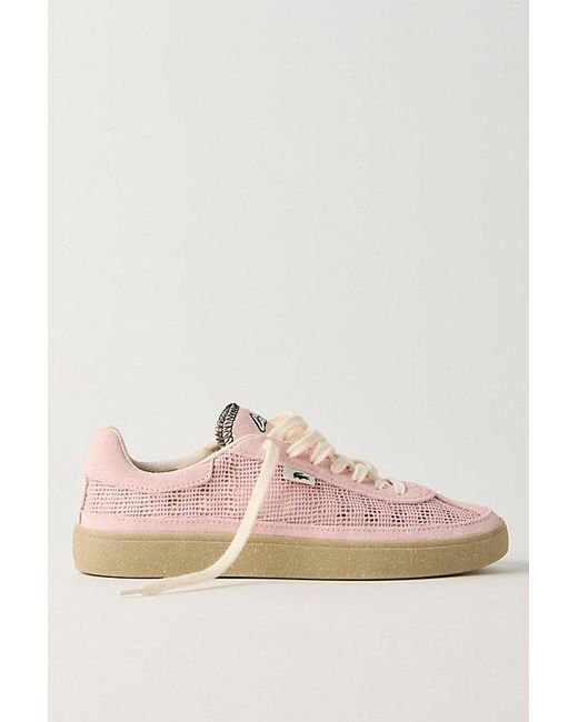 Lacoste Pink Baseshot Lite Sneakers