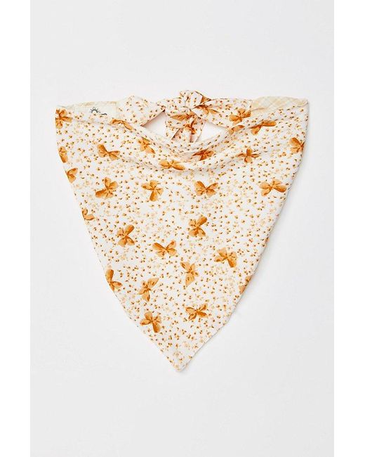 Free People White Lily Hair Scarf