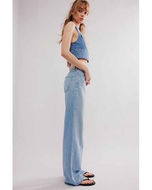 Citizens of Humanity Blue Annina Straight-Leg Jeans