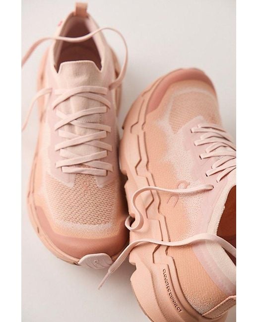 On Shoes Pink Cloudsoma Trail Running Sneakers