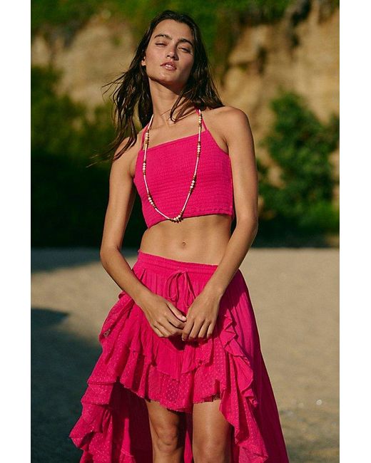 free-est Green Seaside Bliss Skirt Set By