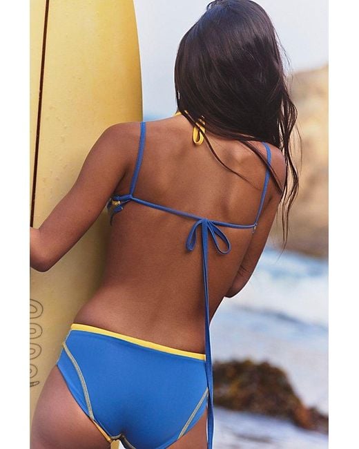 Waysyders Blue Reversible Bikini Top