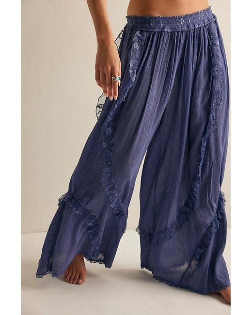 Intimately By Free People Blue Ready For More Pants By