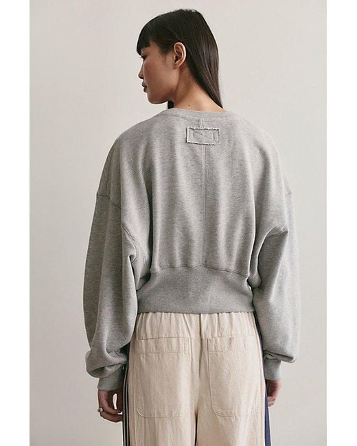Free People Gray All Day Pullover