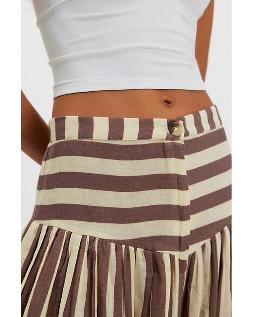 TACH Multicolor Nova Baggy Striped Balloon Pants