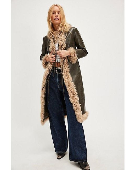 Charlotte Simone Blue Margot Coat