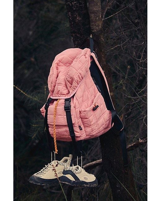 Free People Pink Summit Backpack