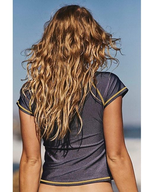 FP x Rusty Gray Vacay Short Sleeve Rash Guard