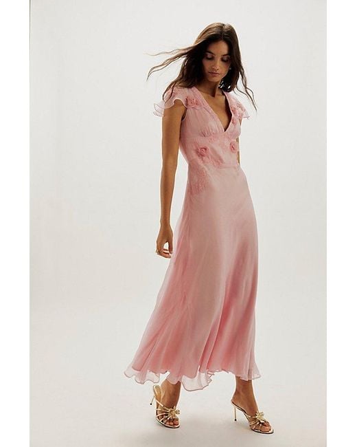 Nigel Preston Multicolor Sunset Maxi Dress