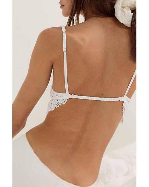 Intimately By Free People Brown Just This Once Triangle Bralette By