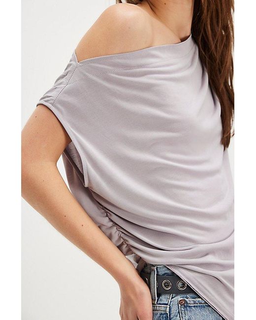 Free People Blue Cascadia Tunic