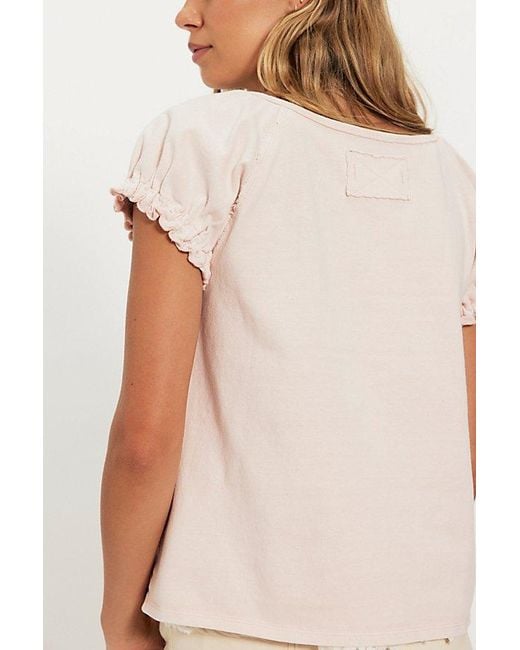 Free People Multicolor Issa Tee