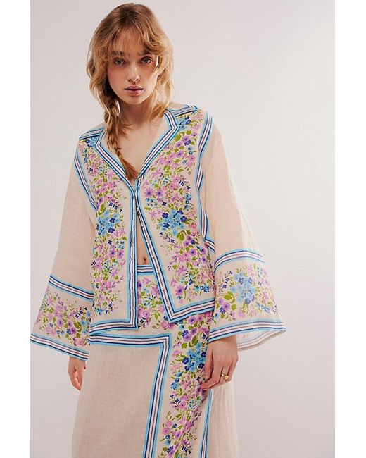 Spell Multicolor Impala Lily Oversized Shirt
