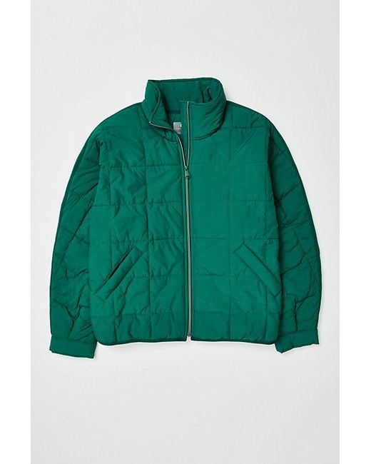 Fp Movement Green Pippa Packable Puffer Jacket