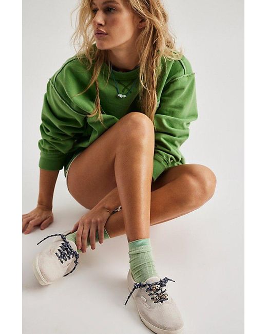 Vans Natural Authentic Lowpro Suede Sneakers