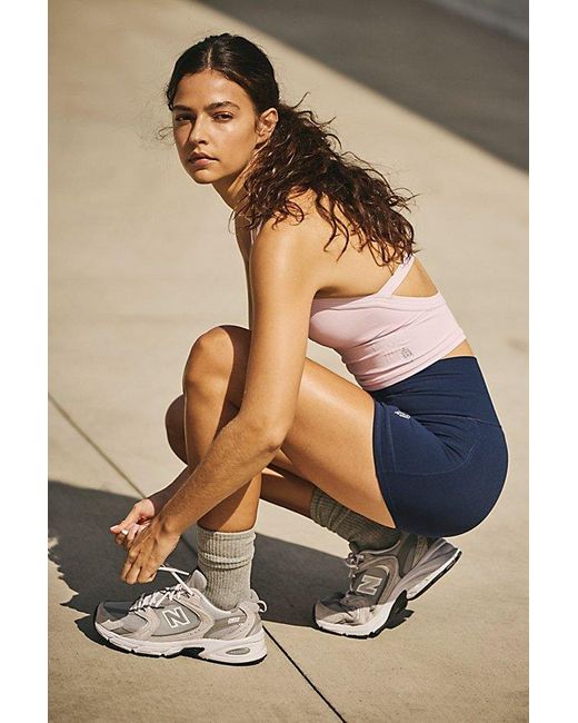 Fp Movement Gray Tighten Up Twist And Shout Cami