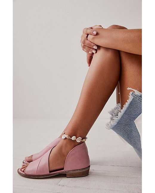 Free People Pink Mont Blanc Sandals