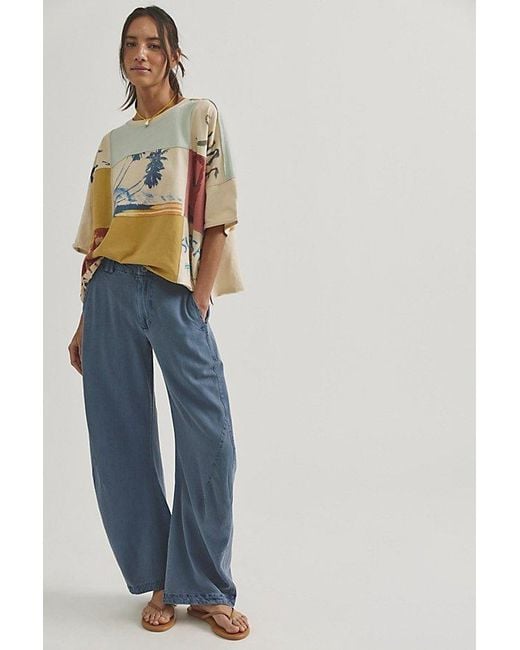 Free People Multicolor Rock The Boat Tee By