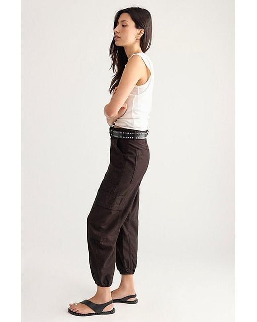 Citizens of Humanity Brown Ciela Bubble Twill Utility Pants