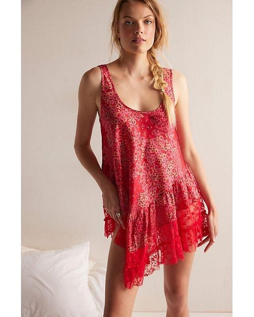 Intimately By Free People Red Young And