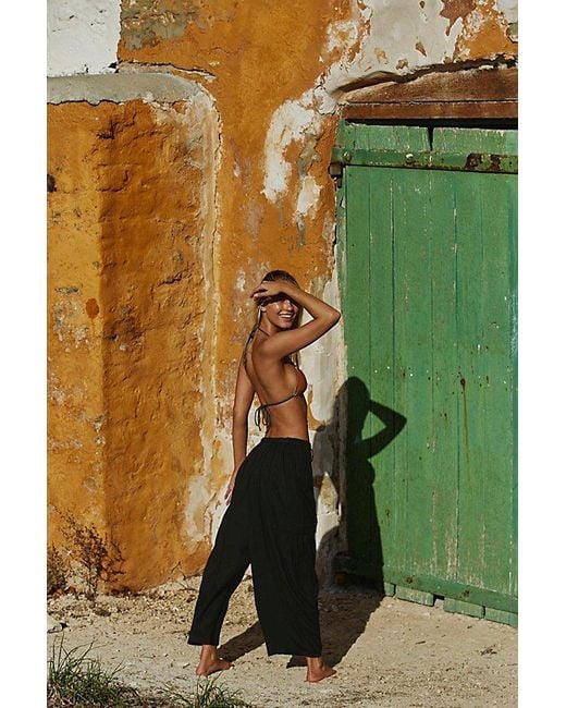 Free People Green Quinn Pants