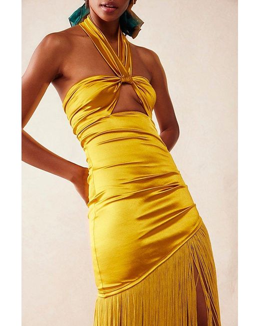 Bronx and Banco Yellow Bali Gown