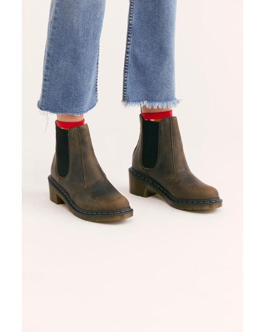 Free People Dr. Martens Cadence Chelsea Boot in Black Lyst