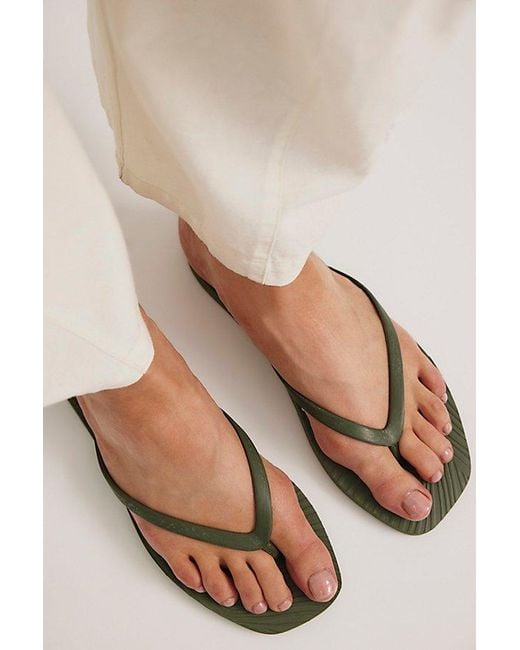 Sleeper Natural Tapered Flip Flops