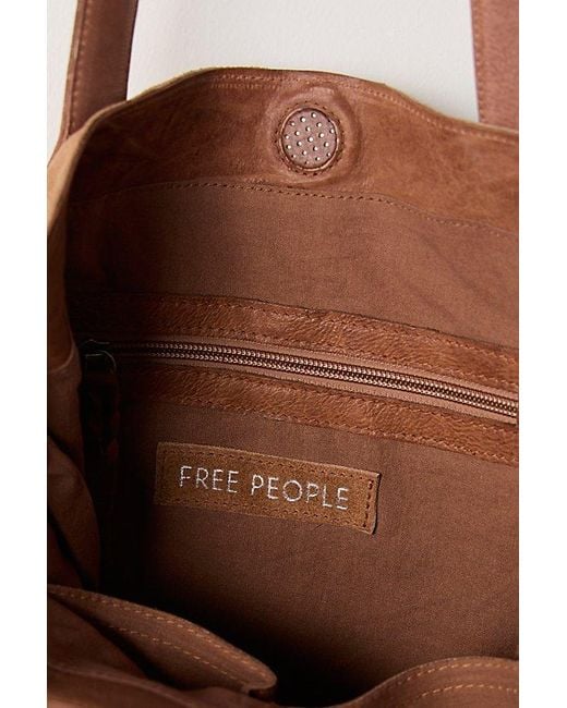 Free People Multicolor Maeve Suede Tote Bag