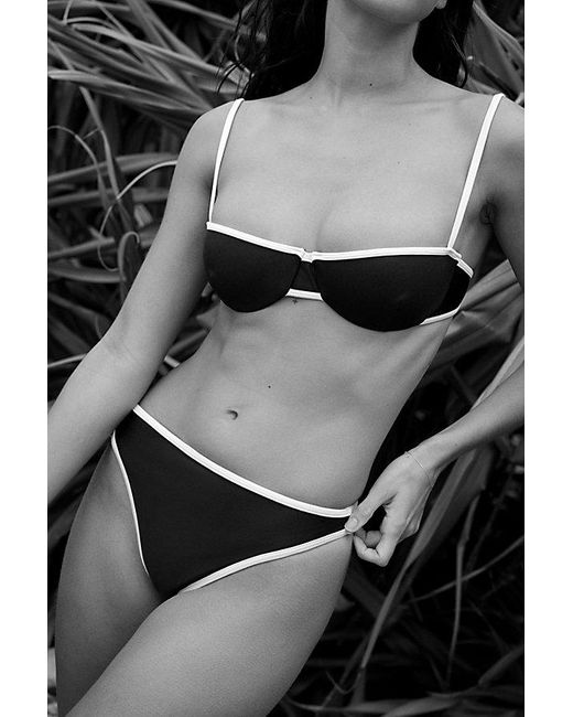 Juillet Black Ingrid Bikini Top