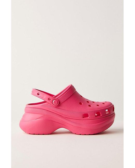 CROCSTM Red Bae Platform Clogs