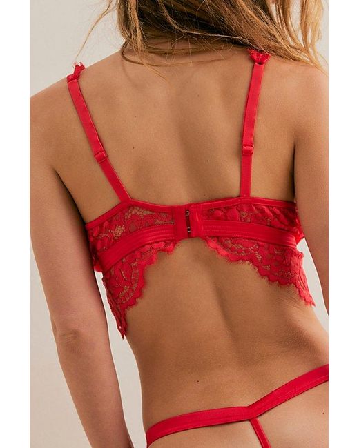 Cosabella Red Magnolia G-String