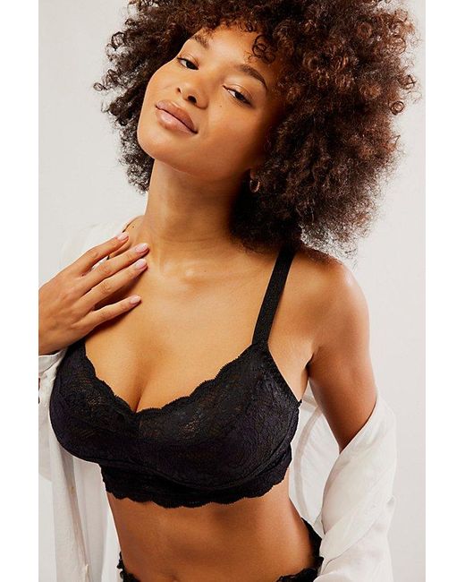 Free People Brown Curvy Never Say Never Bra