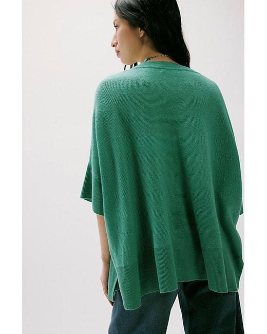 Free People Green Ninth Street Cashmere Tee