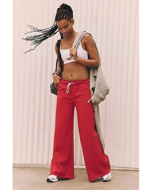 Fp Movement Red For The Win Wide-Leg Pants