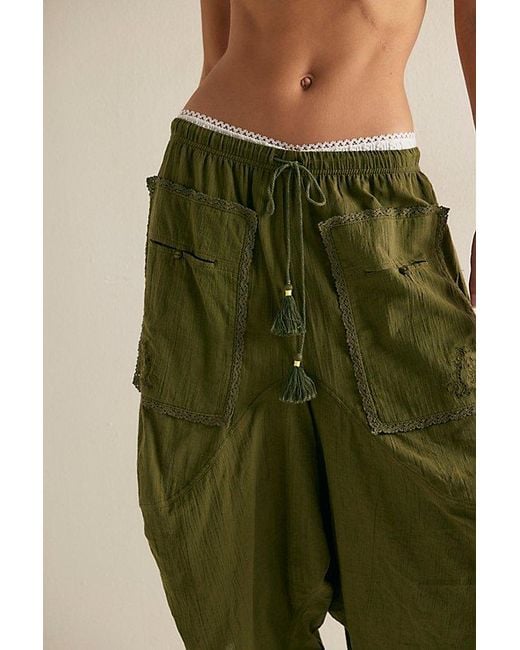 Intimately By Free People Green Good Intentions Lounge Pants By