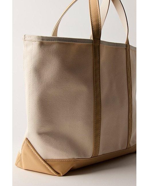 L.L. Bean Natural L. L.Bean Boat And Tote, Open-Top, Large