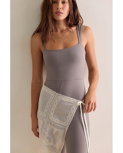 Susana Monaco Brown Strap Tank Crop Jumpsuit