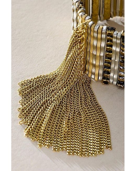 Free People Brown Nolita Fringe Bracelet