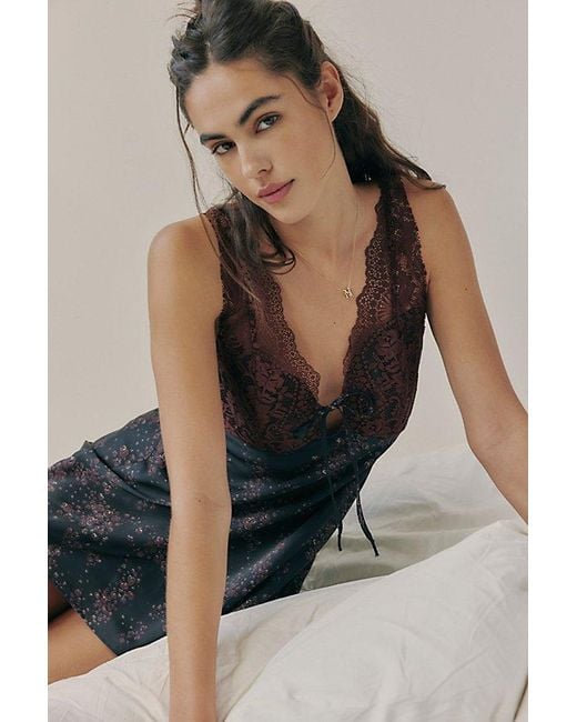 Intimately By Free People Multicolor Countryside Printed Mini