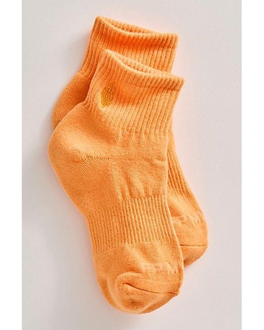 Fp Movement Orange Old Faithful Solid Socks