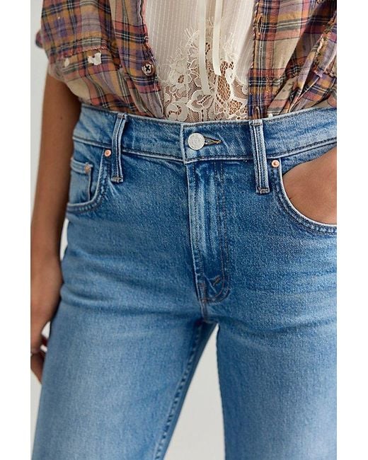 Mother Blue The Bookie Twist Skimp Jeans