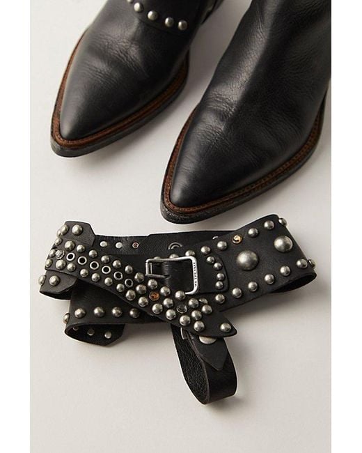 Free People Black Axel Boots