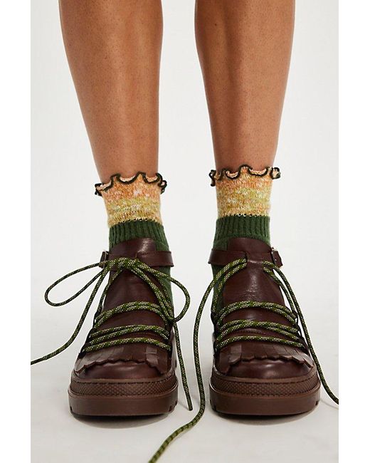 Naguisa Brown Trail Mix Shoe Boots