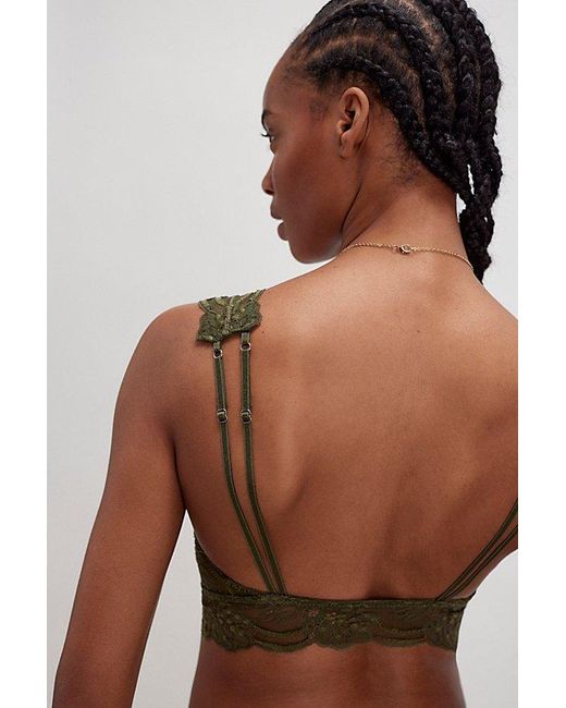 Intimately By Free People Brown Last Dance Square Bralette