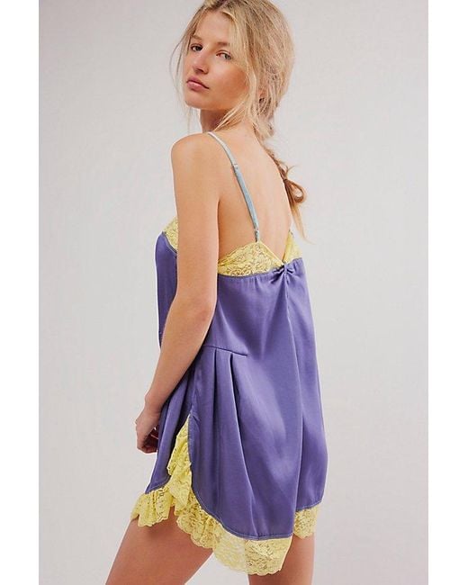 Intimately By Free People Purple First Date Playsuit